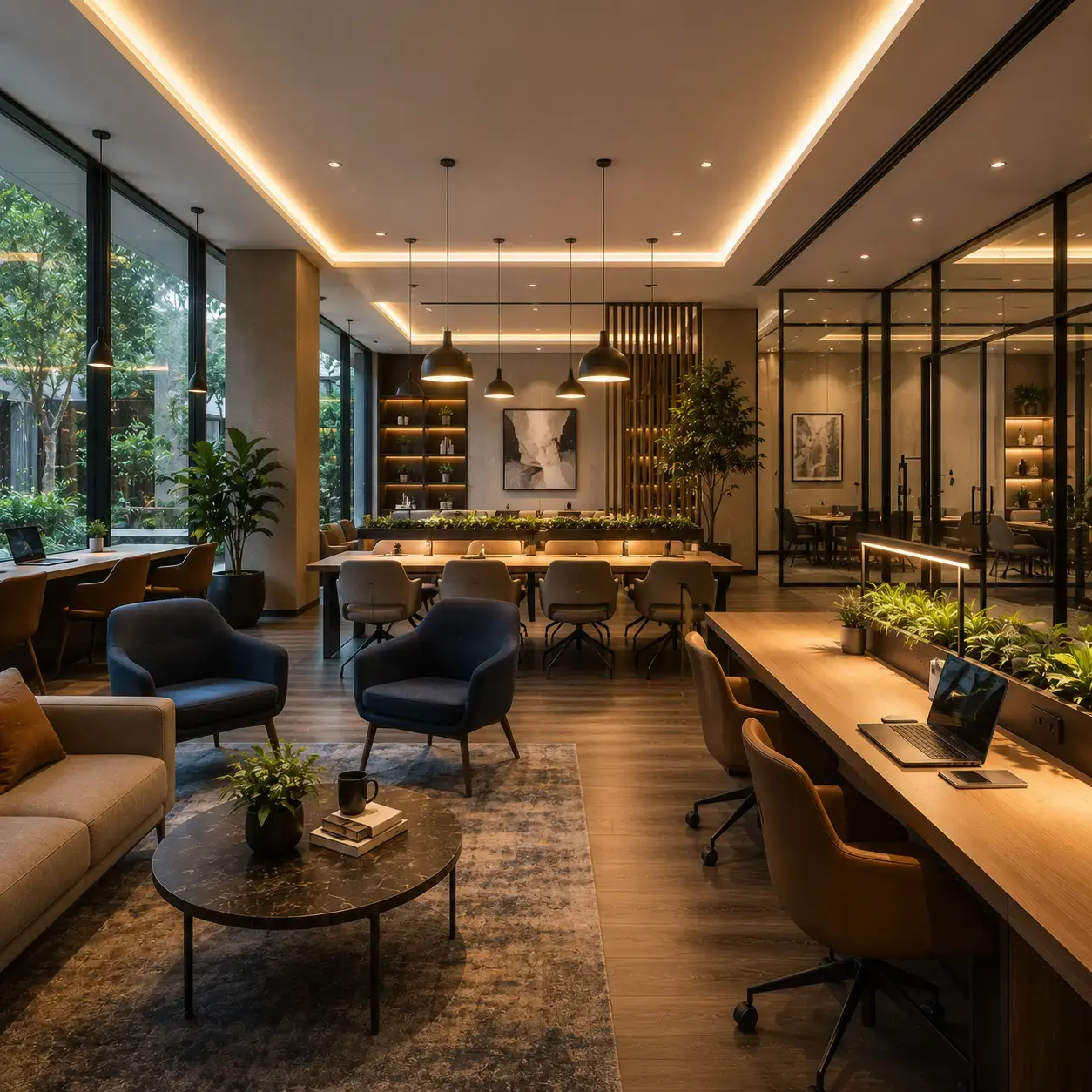 Co-working space L&T Thanisandra