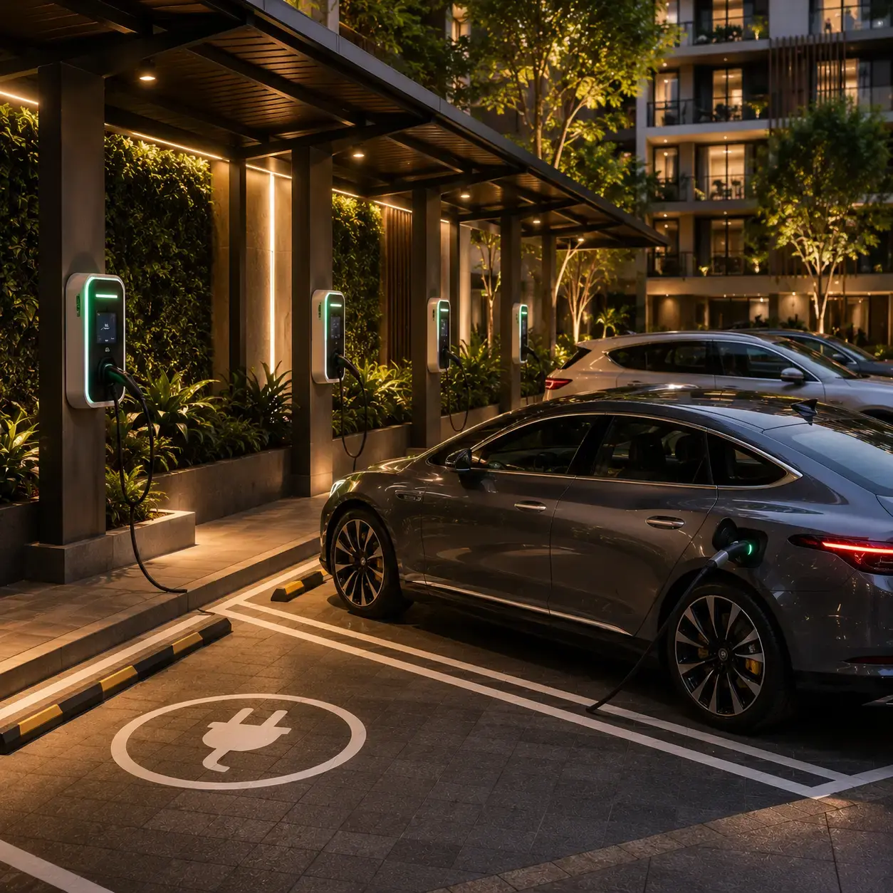 EV Charging L&T Thanisandra